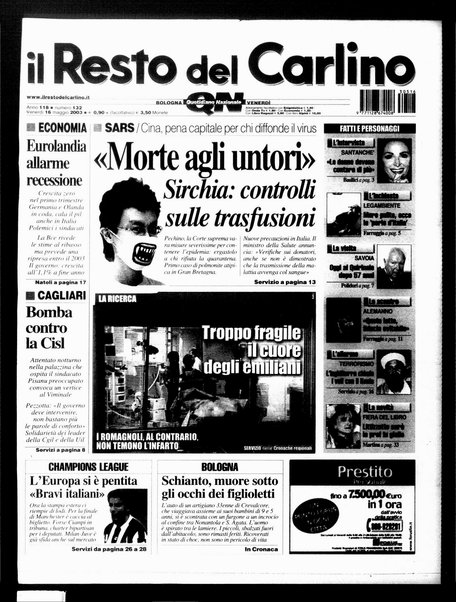 Il Resto del Carlino : giornale dell'Emilia